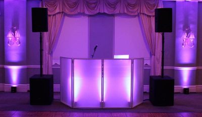 Binghamton-NY-Wedding-DJ-Uplighting-Setup